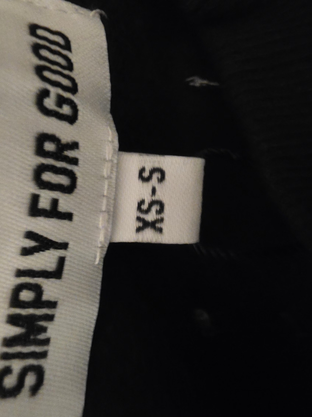 Simply For Good Women's Black Graphic Sweatshirt - Picture 3 of 5